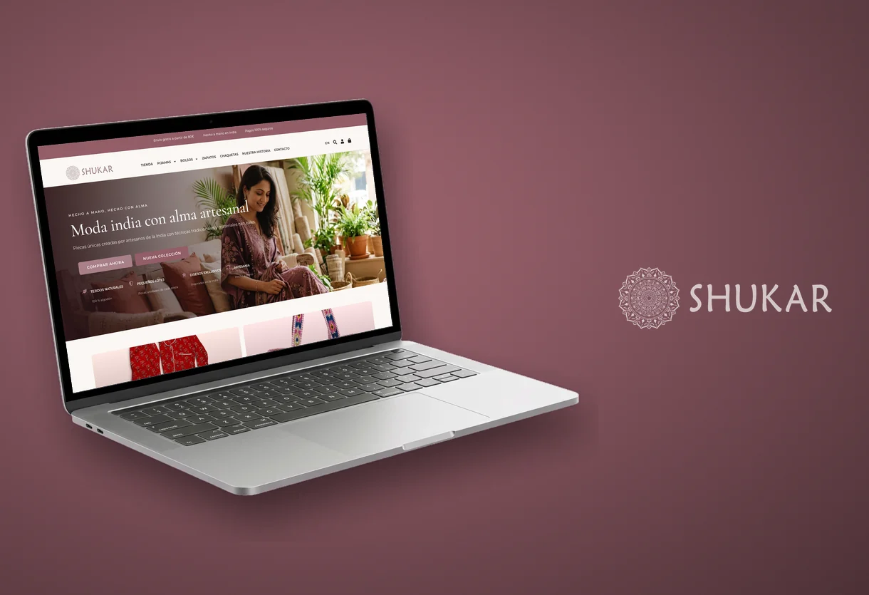 Tienda online de Shukar, boutique de moda india artesanal en Fuengirola